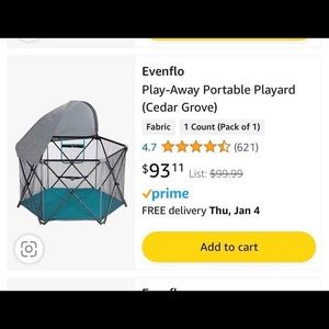 Evenflo Portable Playard